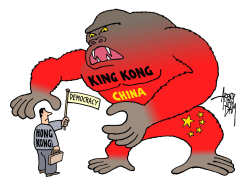 KING KONG CHINA by Arend Van Dam