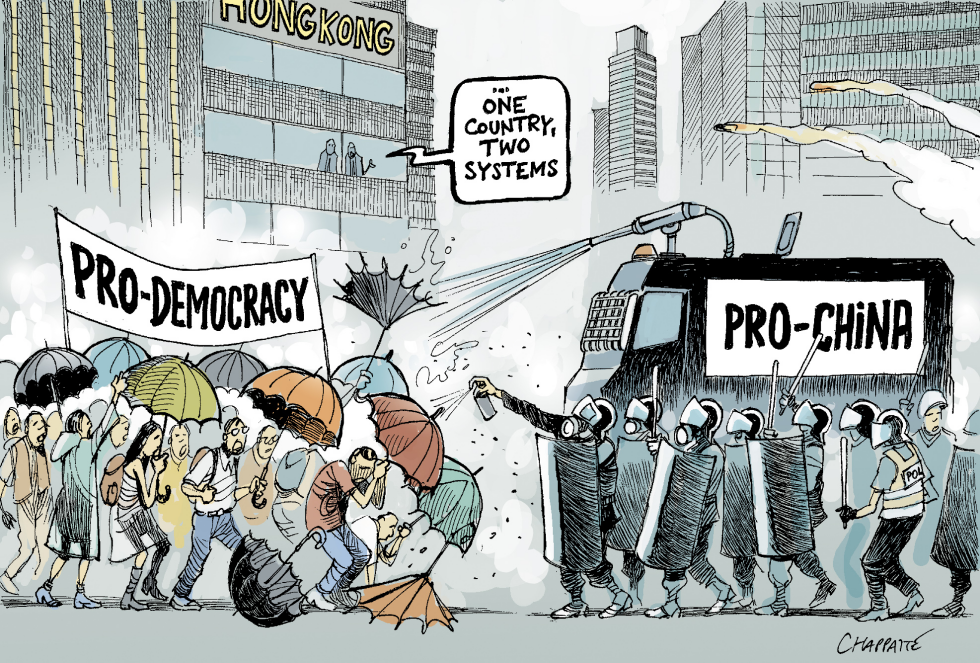 Protests in Hong Kong