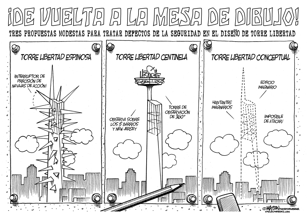 Propuestas de rediseño para la Torre Libertad