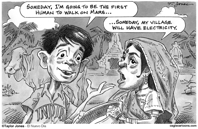 India reaches for the stars