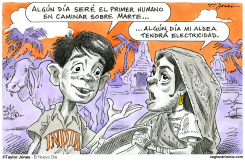INDIA ALCANZA PARA LAS ESTRELLAS - by Taylor Jones