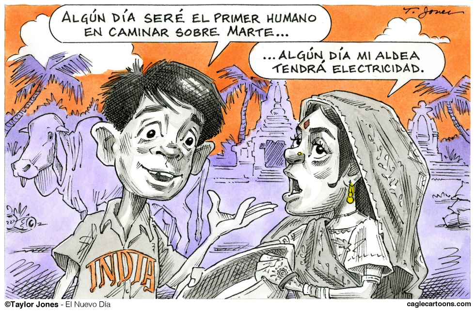 India alcanza para las estrellas - COLOR