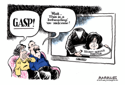 SECRET SERVICE DIRECTOR OUT  by Jimmy Margulies