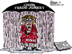 UMBRELLA REVOLUTION by Steve Nease