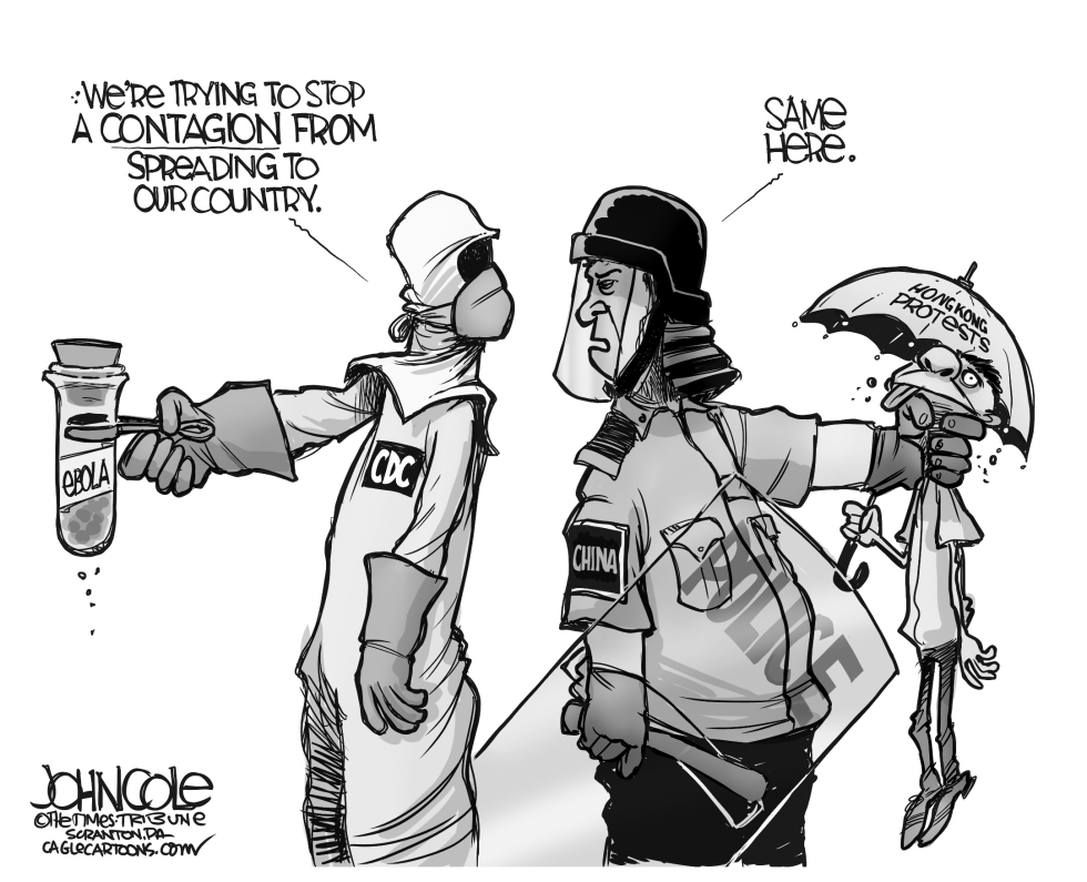 Ebola and Freedom BW