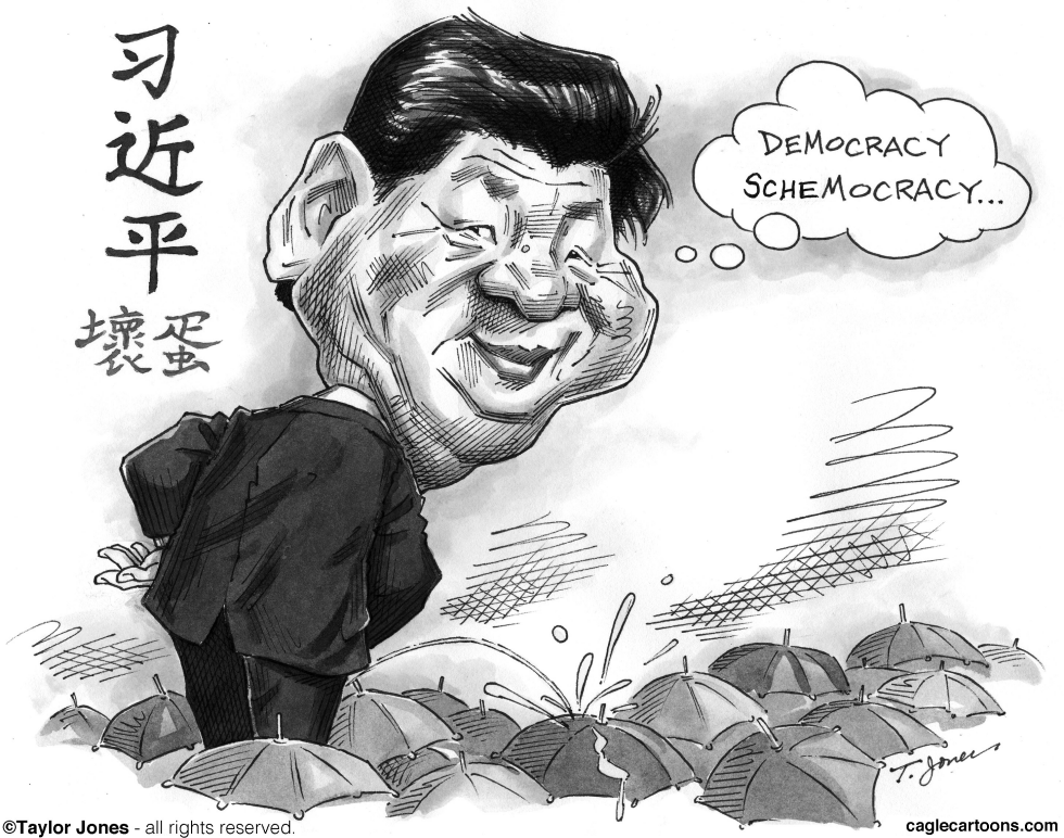 Beijing rains on Hong Kong's parade