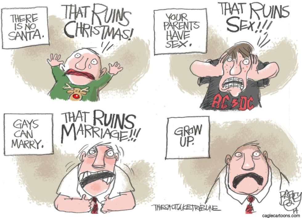  GAYS RUIN MARRIAGE by Pat Bagley