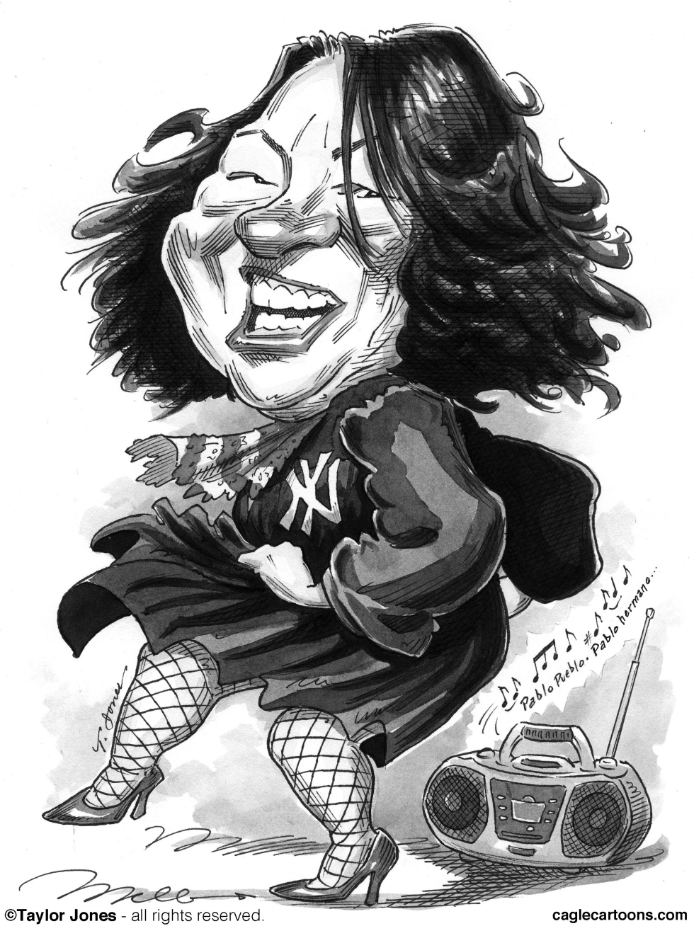  LA JUEZ SONIA SOTOMAYOR by Taylor Jones