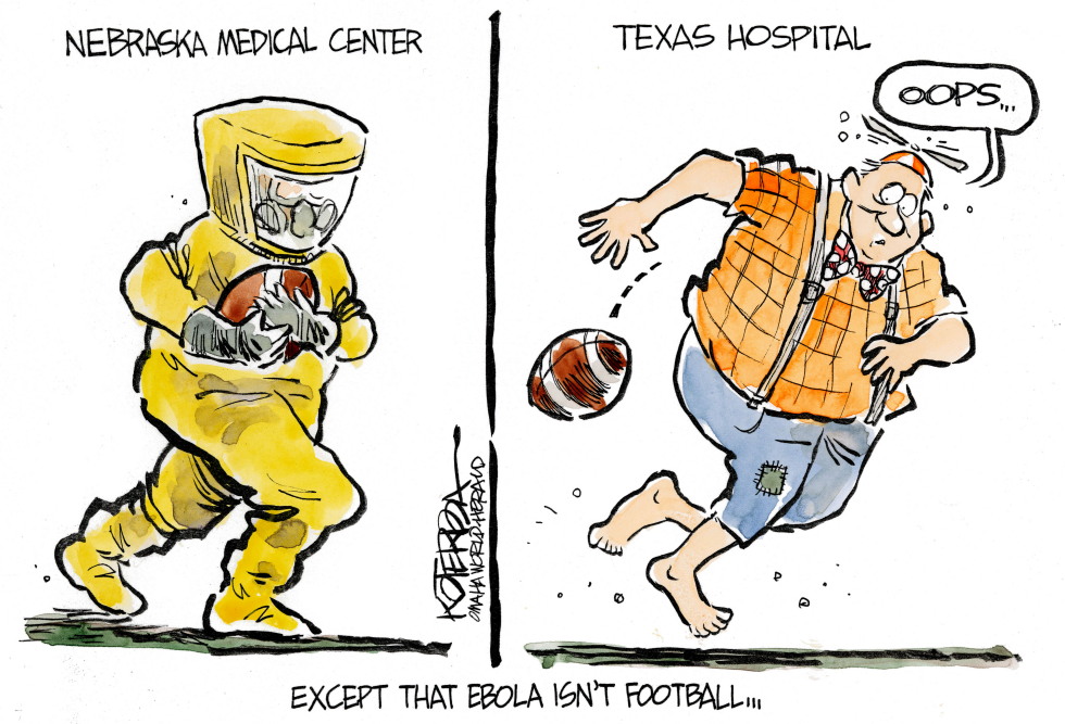 Ebola Isnt Football