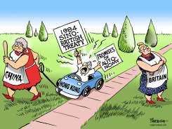 PROMISES FOR HONG KONG  by Paresh Nath