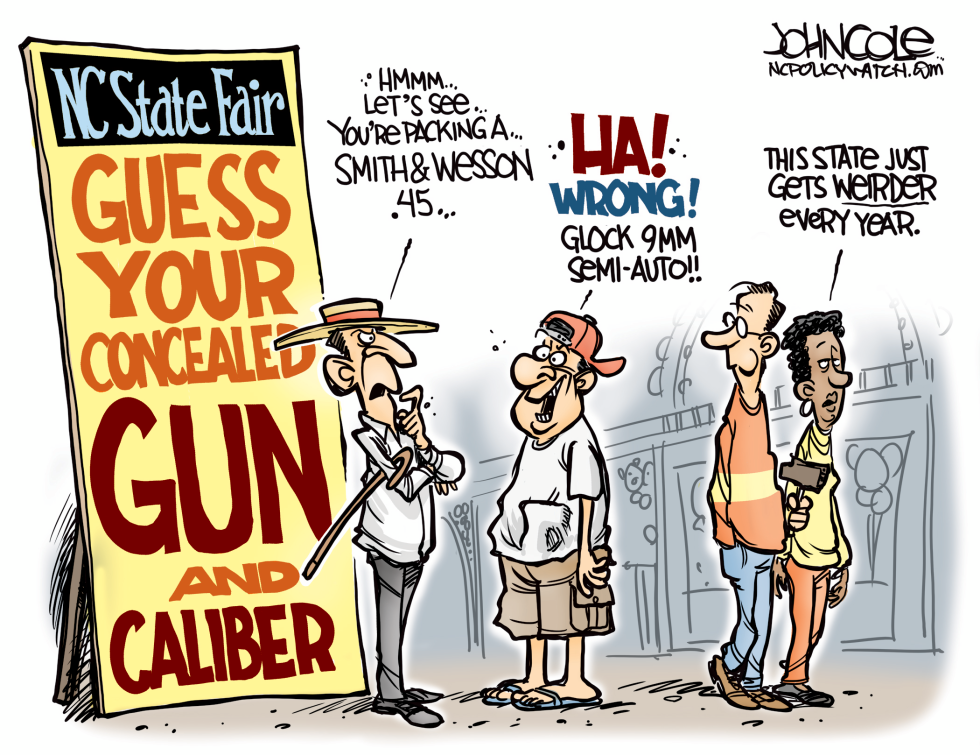 LOCAL NC -- Guns at the State Fair COLOR