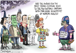 NFL PINK by Joe Heller