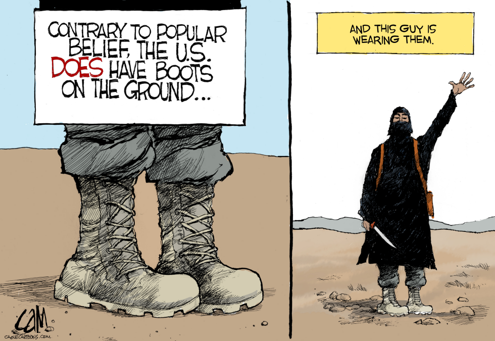 Boots on the ground COLOR