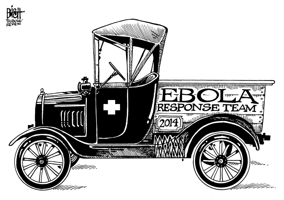 EBOLA PREPARATION, B/W