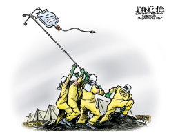 TROPAS CONTRA EL EBOLA /  by John Cole