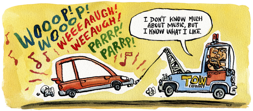 Favorite Music Of Tow Truck Drivers