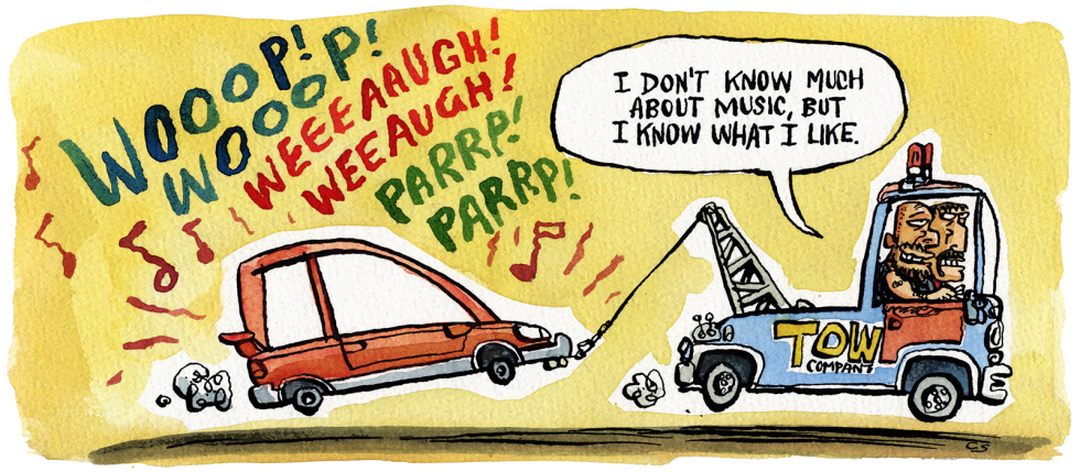 Favorite Music Of Tow Truck Drivers
