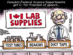 SCIENCE MUZZLED by Steve Nease