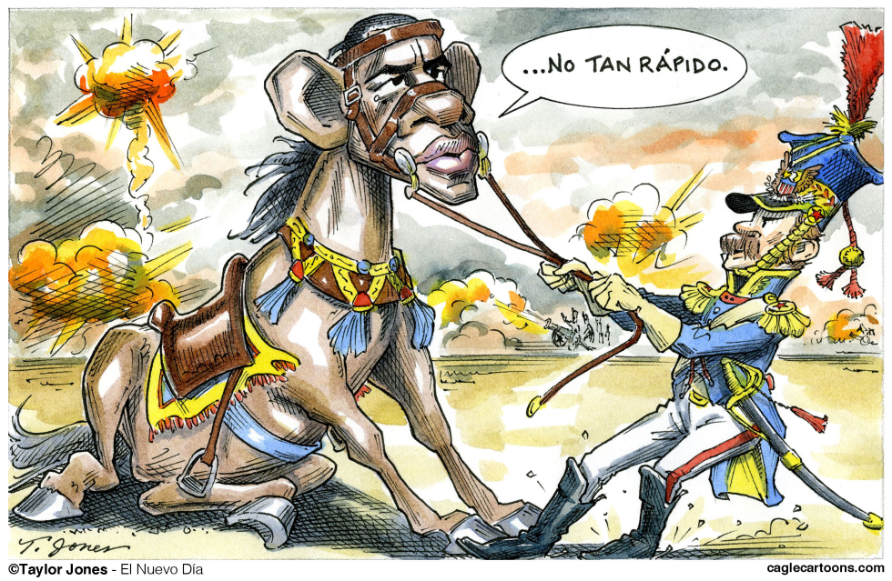  OBAMA CABALLO DE GUERRA  by Taylor Jones