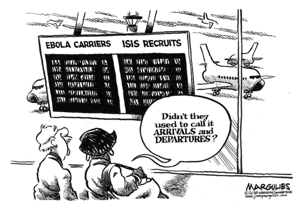 Ebola and ISIS at the airport