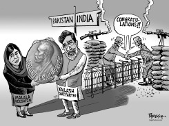 NOBEL PEACE PRIZE 2014 by Paresh Nath