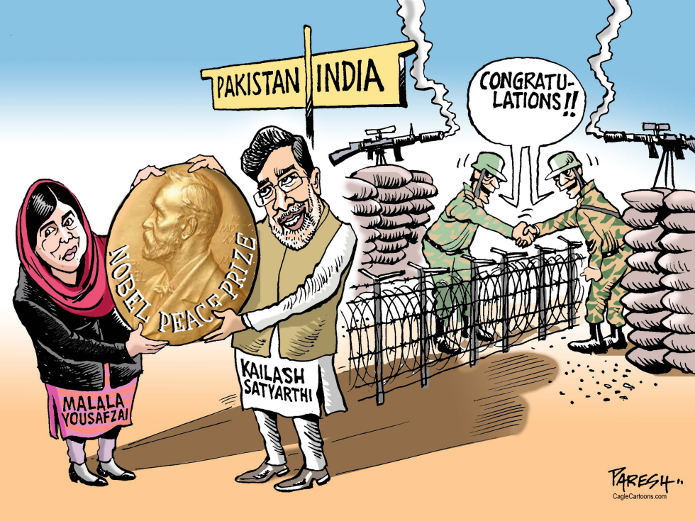 Nobel Peace prize 2014 COLOR