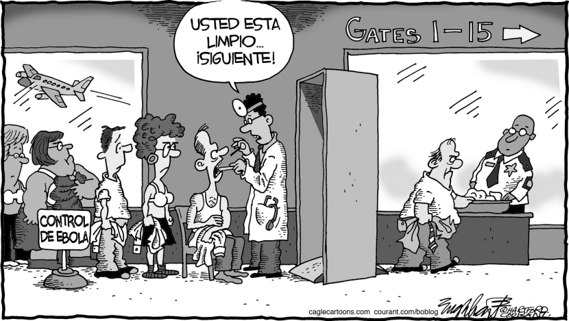 Aerolineas de Ebola