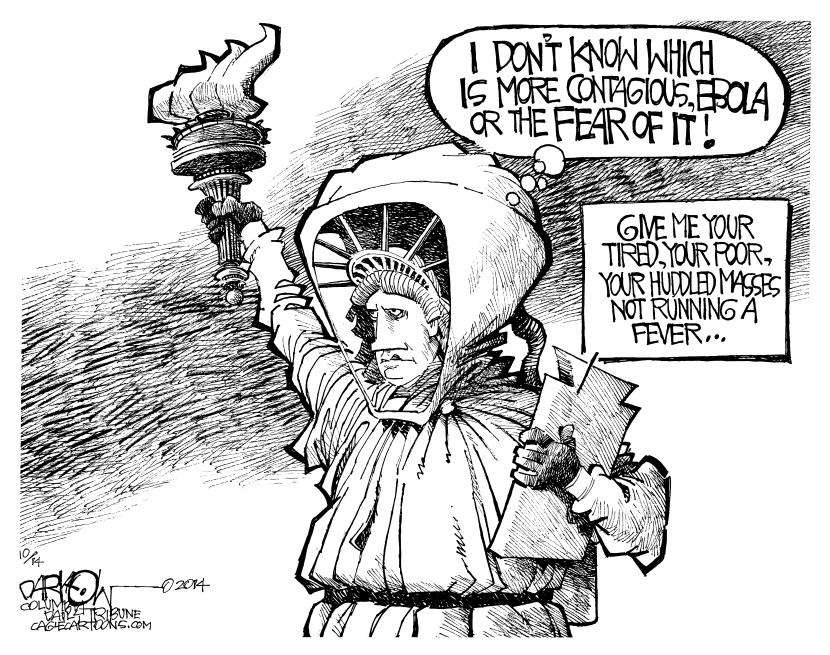 Contagious Fear of Ebola