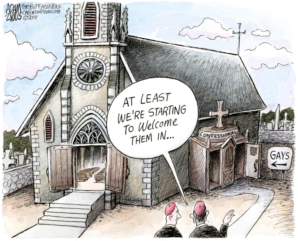  CHURCH SYNOD by Adam Zyglis