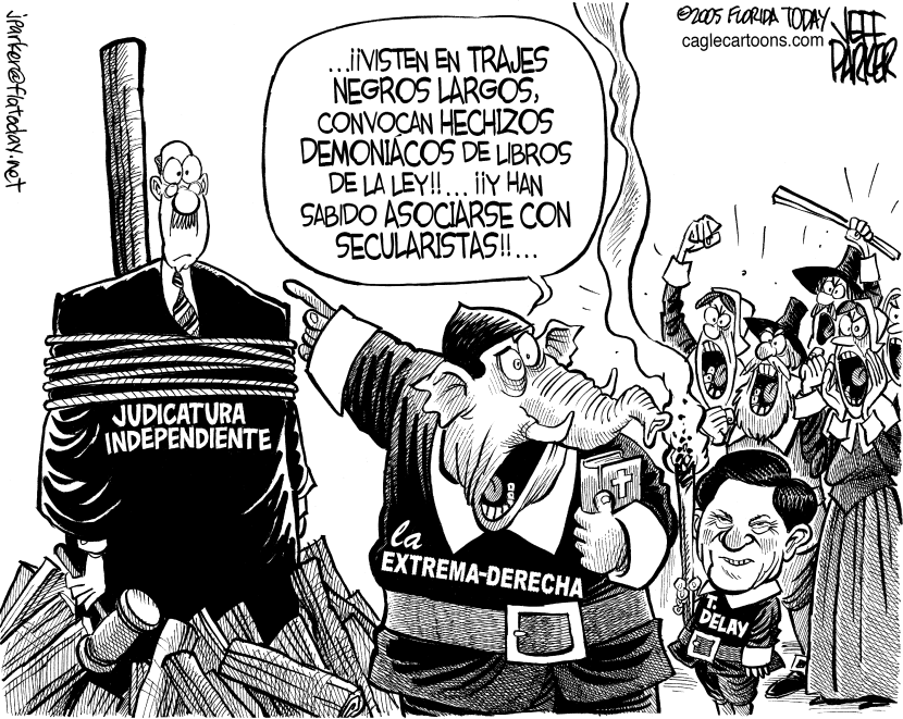 Caceria de brujas judiciales