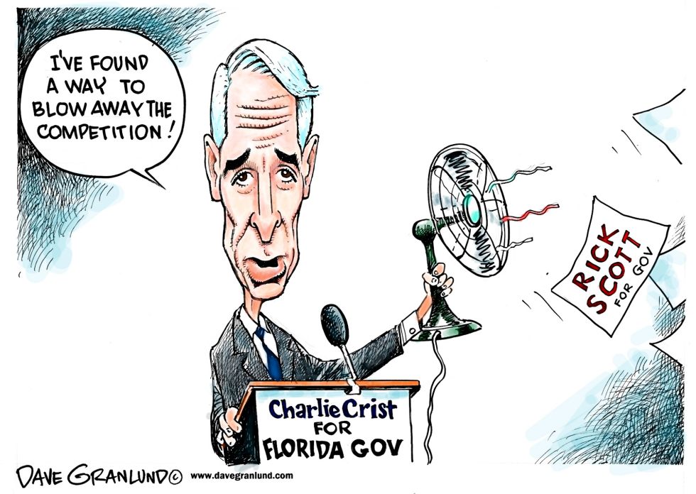 Crist vs Scott fan debate