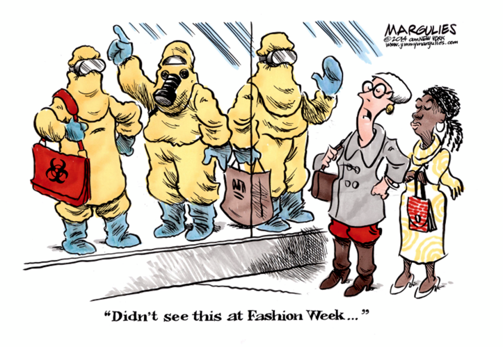Ebola protective gear color