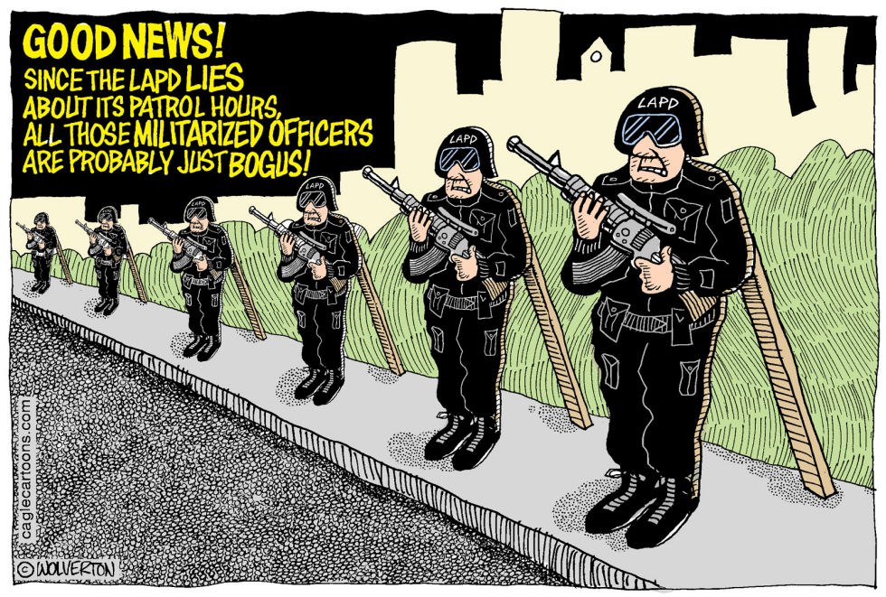 LOCAL-CA LAPD Falsified Records COLOR