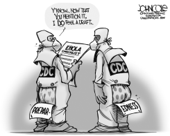 CDC PREPAREDNESS BW by John Cole