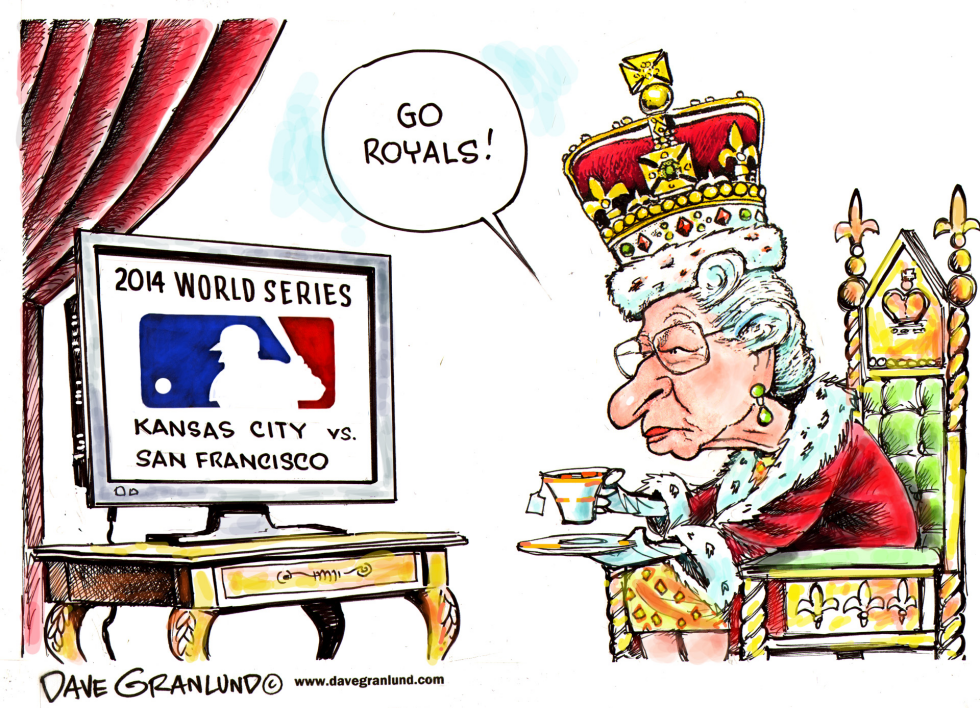  WORLD SERIES 2014 by Dave Granlund