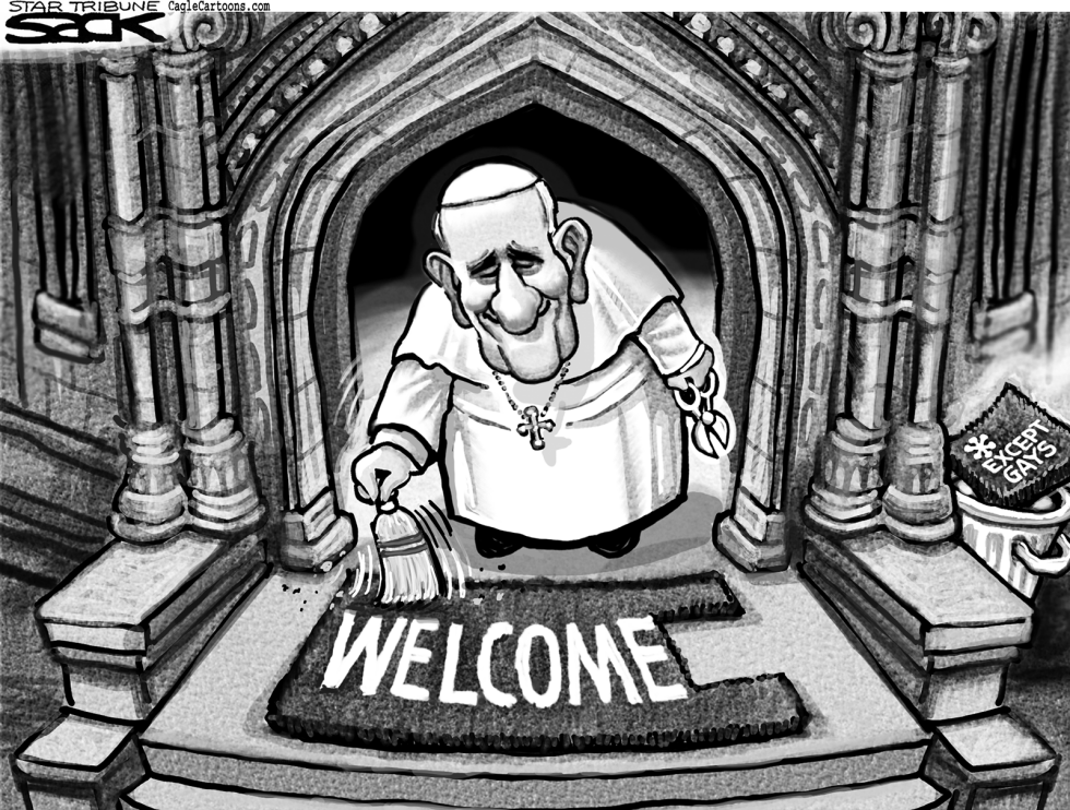Papal Welcome