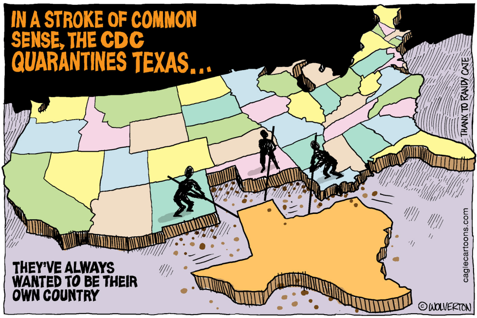  QUARANTINE TEXAS by Wolverton