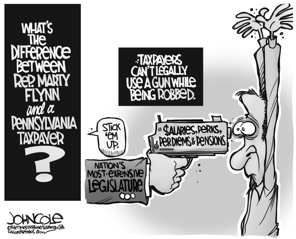 LOCAL PA -- Legislators and taxpayers BW