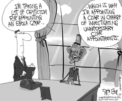 EBOLA CZAR by Gary McCoy