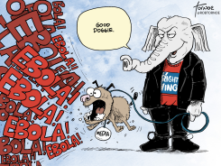 DOG WHO CRIED EBOLA by Rob Tornoe