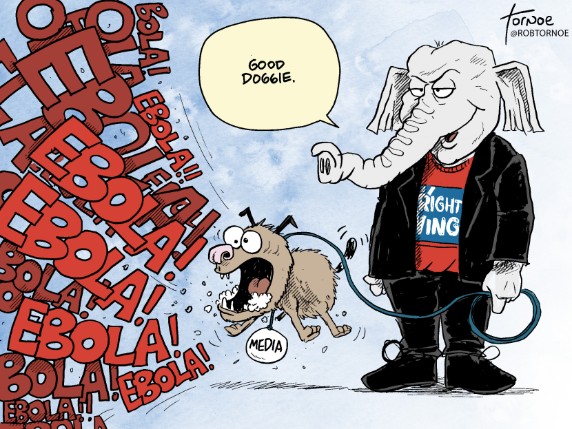 Dog who cried Ebola