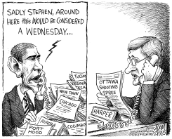 OTTAWA SHOOTING by Adam Zyglis