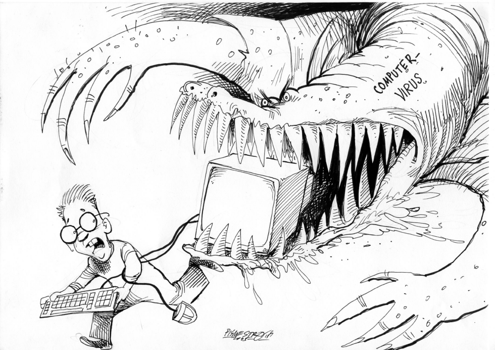 the monster from Internet