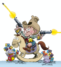 BABY BUSH  by Daryl Cagle