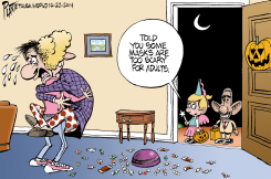 SCARY MASKS by Bruce Plante