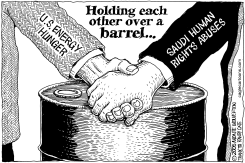 OVER A BARREL by Monte Wolverton