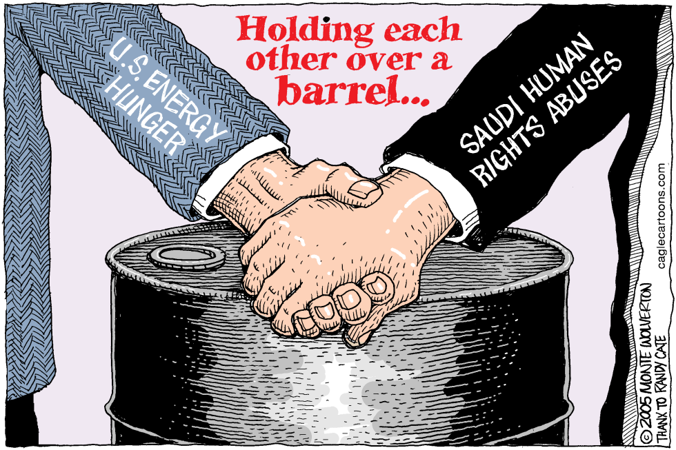 Over a barrel -- COLOR