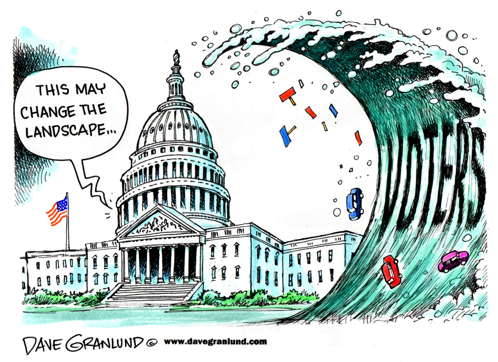  MIDTERM ELECTION DISCONTENT by Dave Granlund