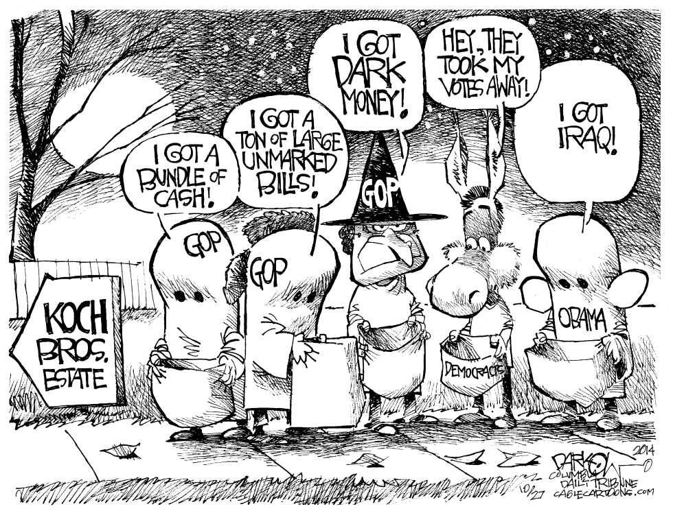 Koch Brothers Halloween