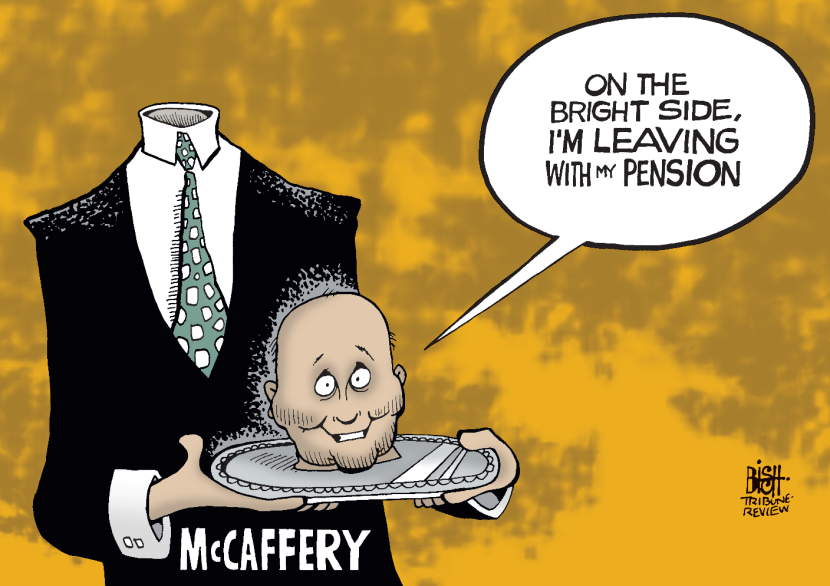 LOCAL-PA McCAFFERY RESIGNS, COLOR
